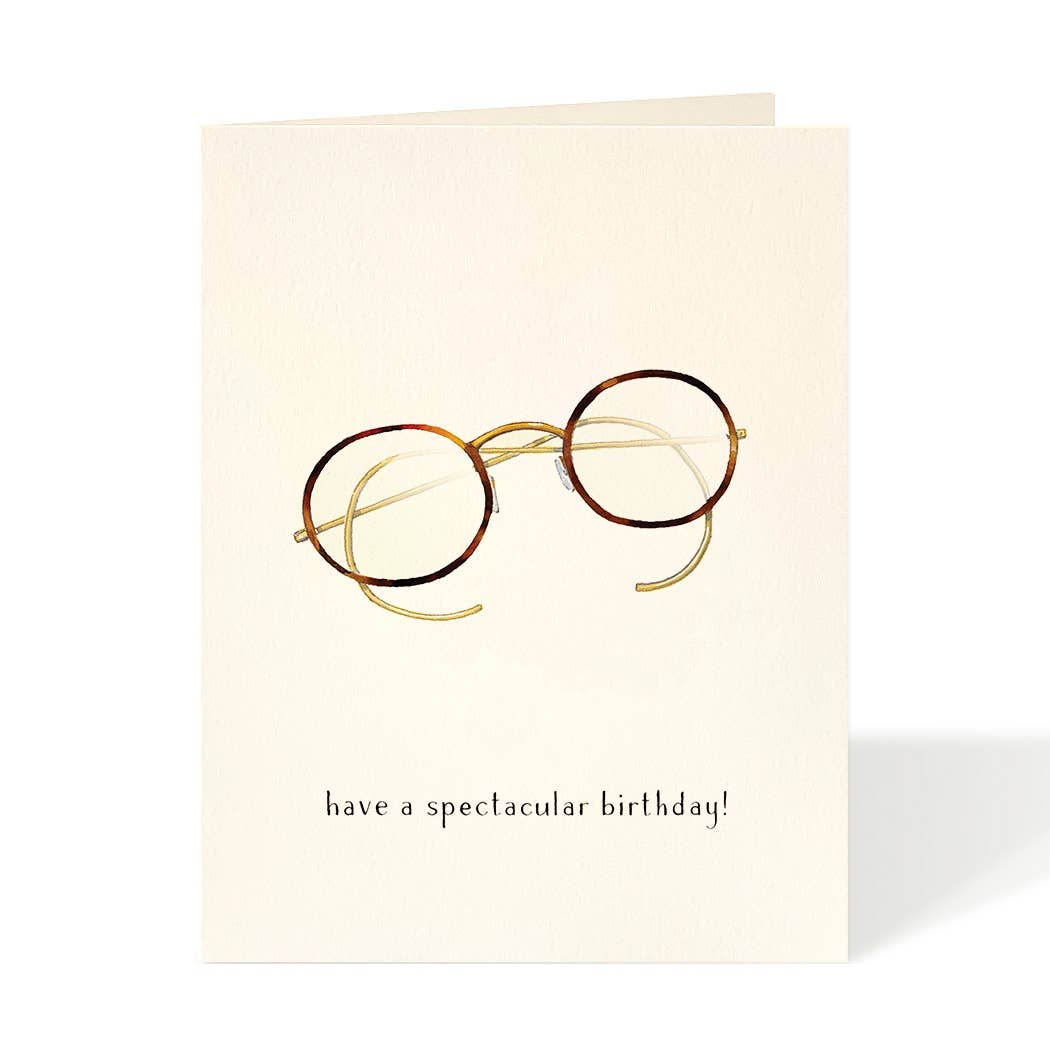 Spectacles -- Birthday Card