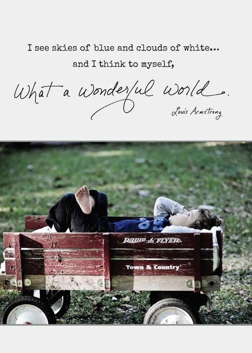Hitch my wagon to a Star Greeting card