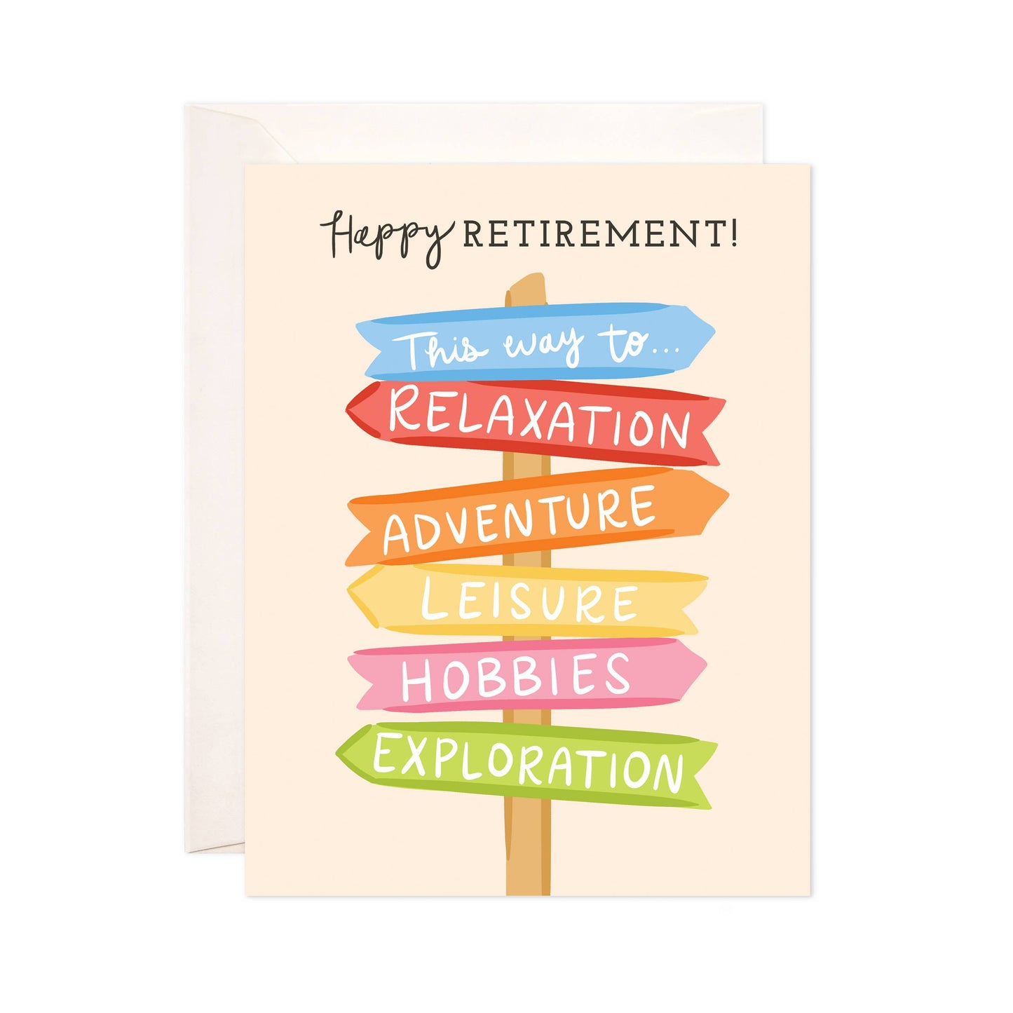 Retirement Signs Greeting Card