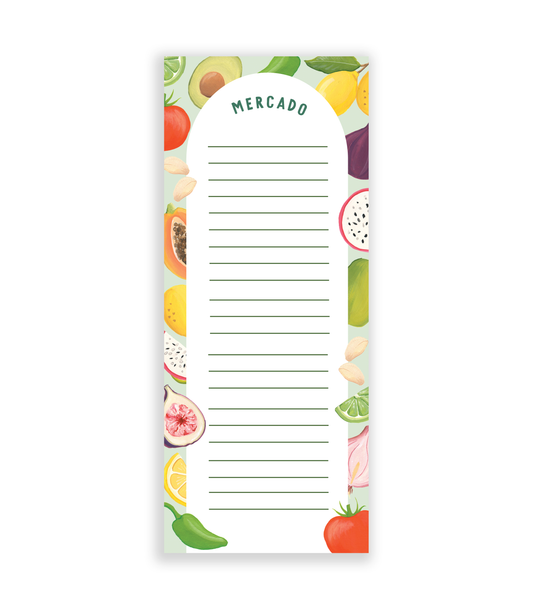 Mercado Grocery List Notepad