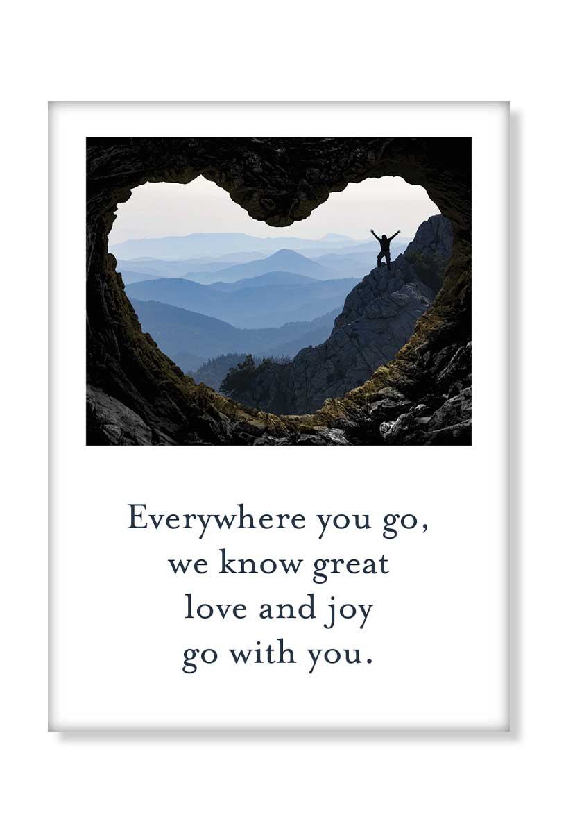 Heart Rock Formation magnet