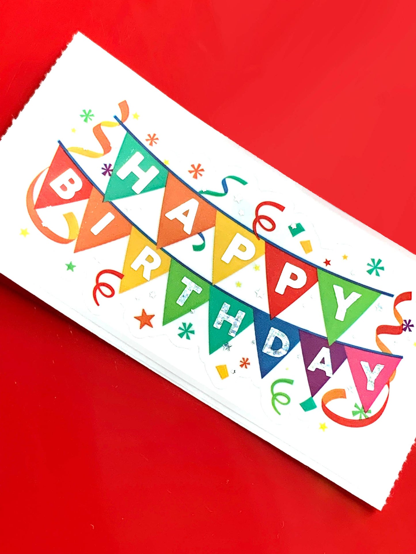 Decorative Stickers - Happy Birthday Banners