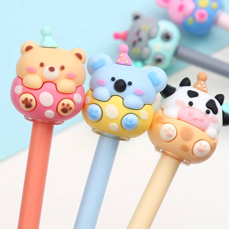 Birthday Animals Gel Pen