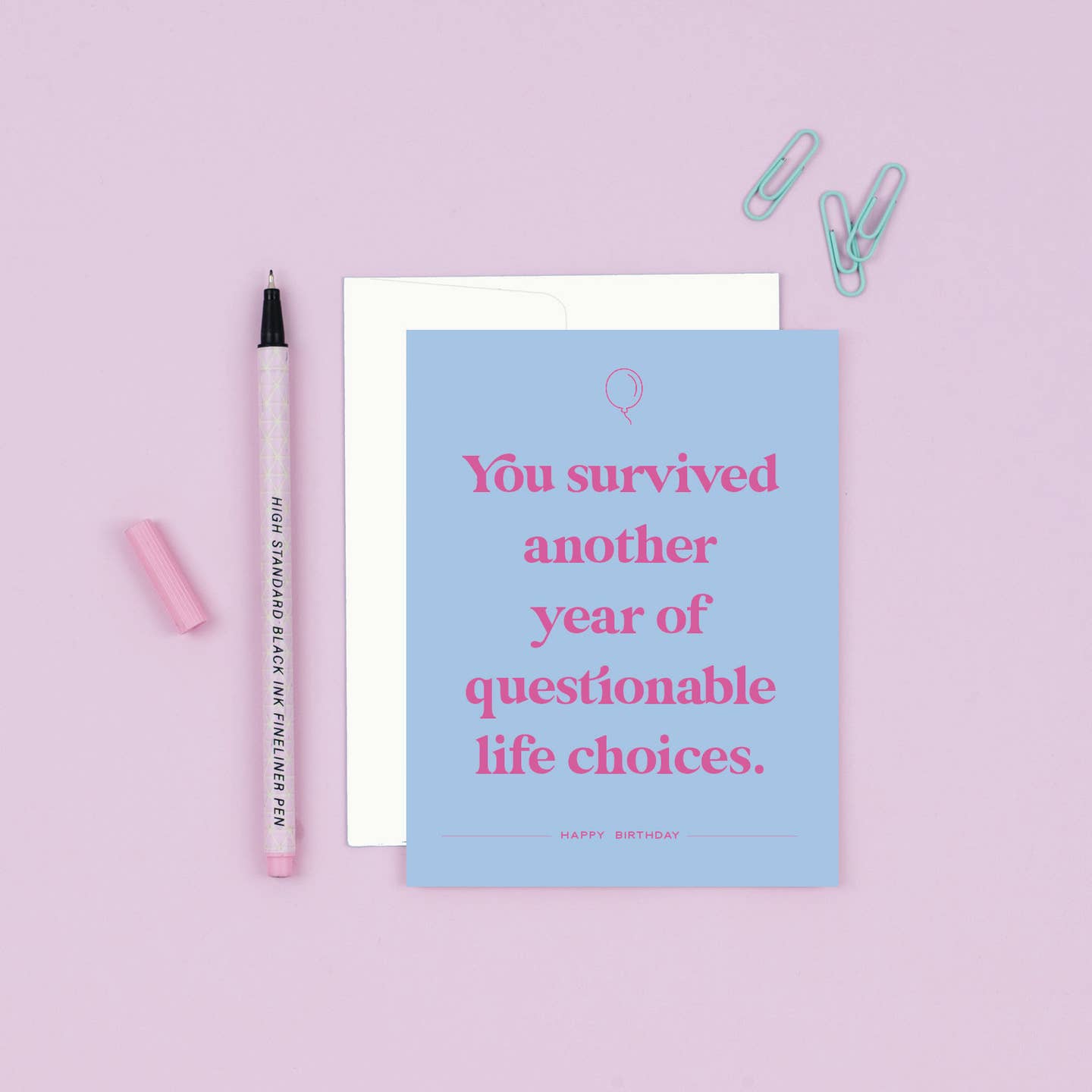 Questionable Choices | Funny Birthday Card