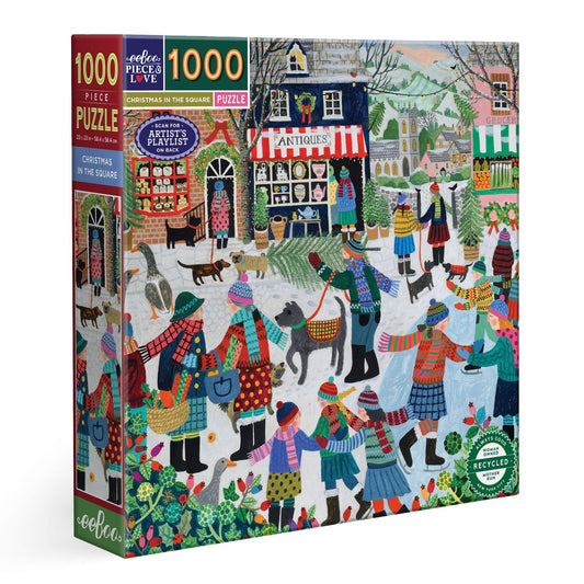 Christmas in the Square 1000 Piece Puzzle