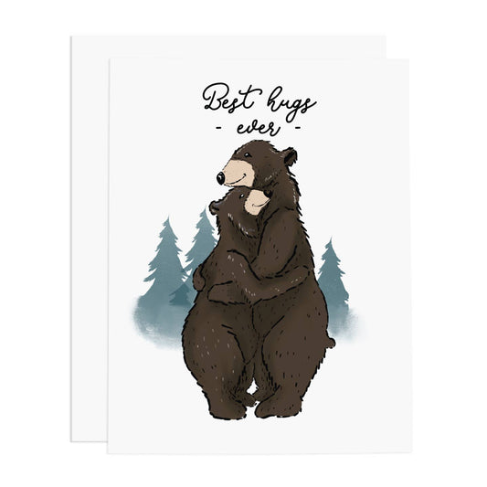 Best Hugs Ever Greeting Card