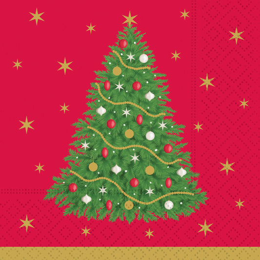 Holiday Splendor Beverage Napkin