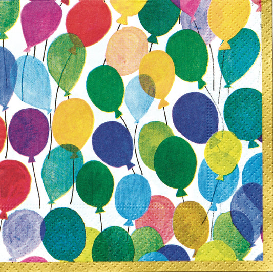 Balloon Bash Beverage Napkin