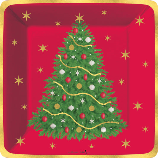 Holiday Splendor Paper Dinner Plate