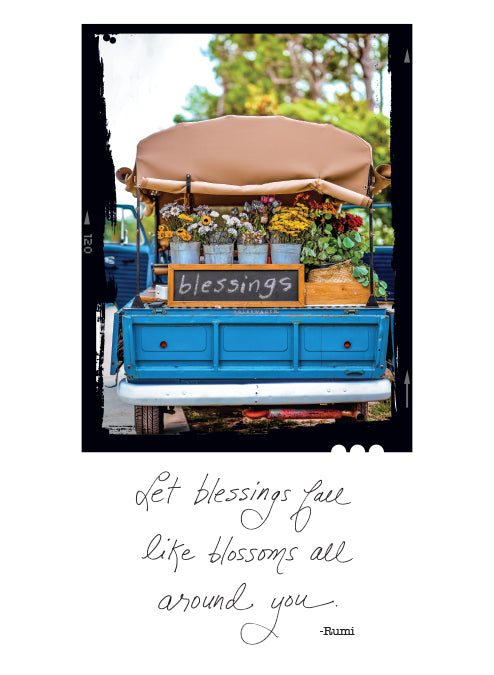Blessings on Wheels Greeting Card