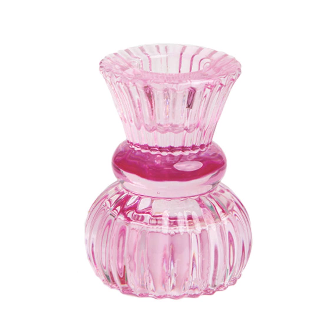 Small Glass Candle Holders Set | Mixed Colors | Home Decor |
