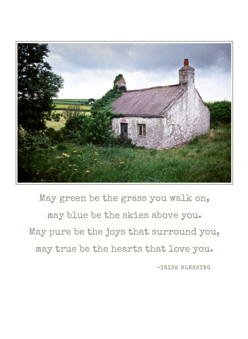 Cottage on the Hill Birthday Card