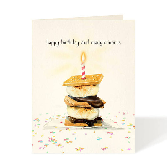 Many S'mores - Birthday Greeting Card