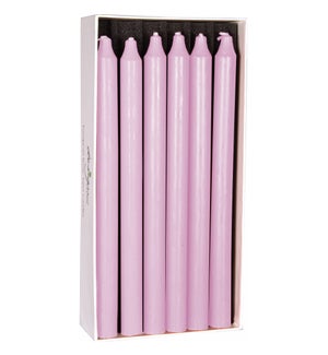 Lilac Rustic Taper Candle *Sold individually.