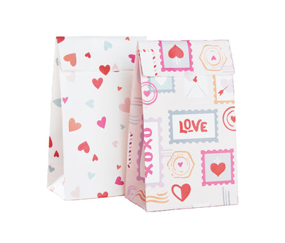Love Letters Papers Treat Bags