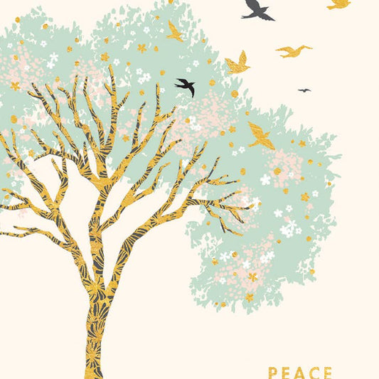 Tree Sympathy Greeting Card 4.5 X 6.25
