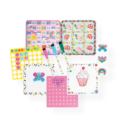 Magnetic Fun & Games Tin - Rainbow Fairy