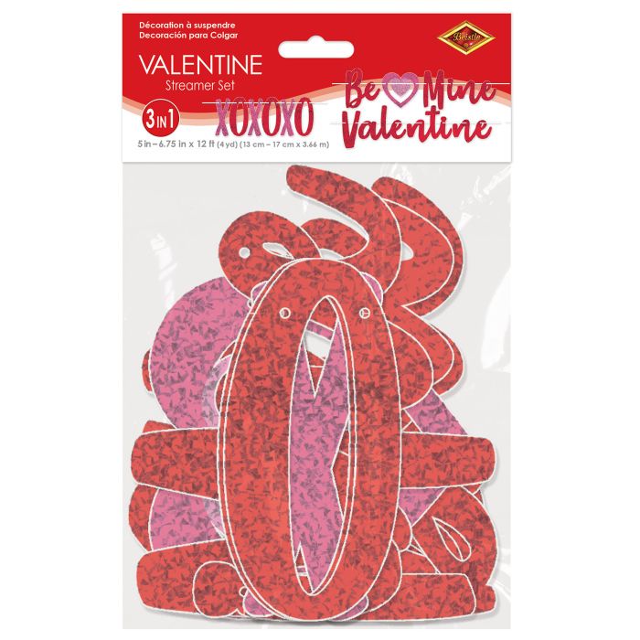 Valentine Streamer Set