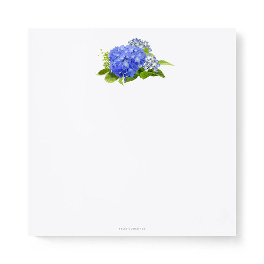 Just Picked Hydrangeas - Notepad - 6x6