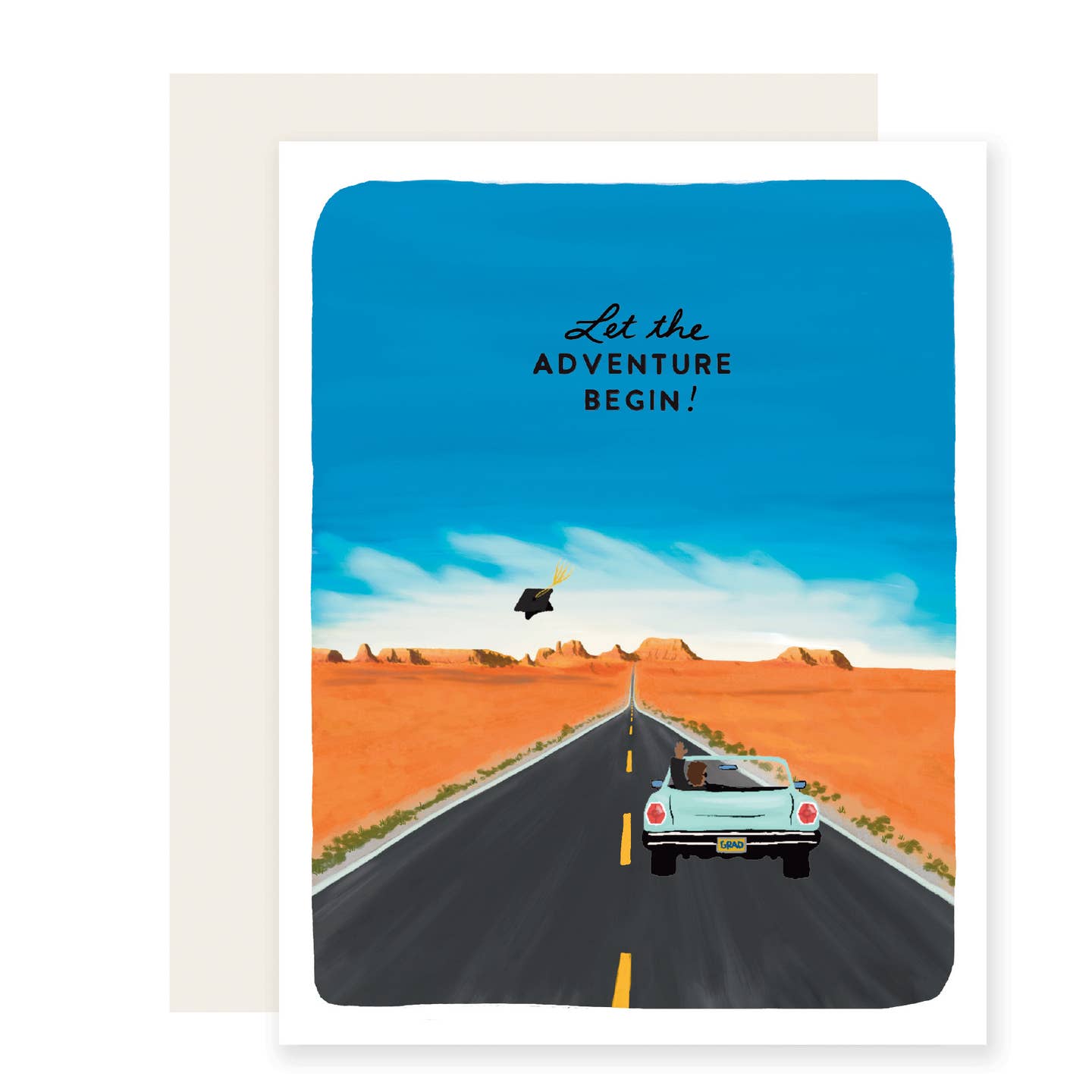 Grad Road Trip Card Graduation Card