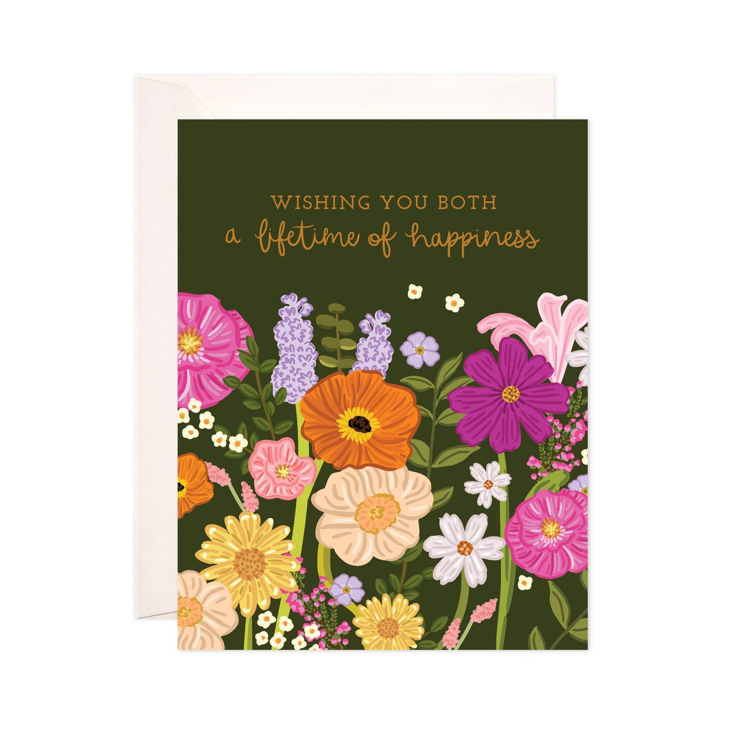 Lifetime of Happiness Greeting Card - Wedding Card