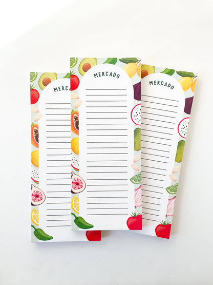 Mercado Grocery List Notepad