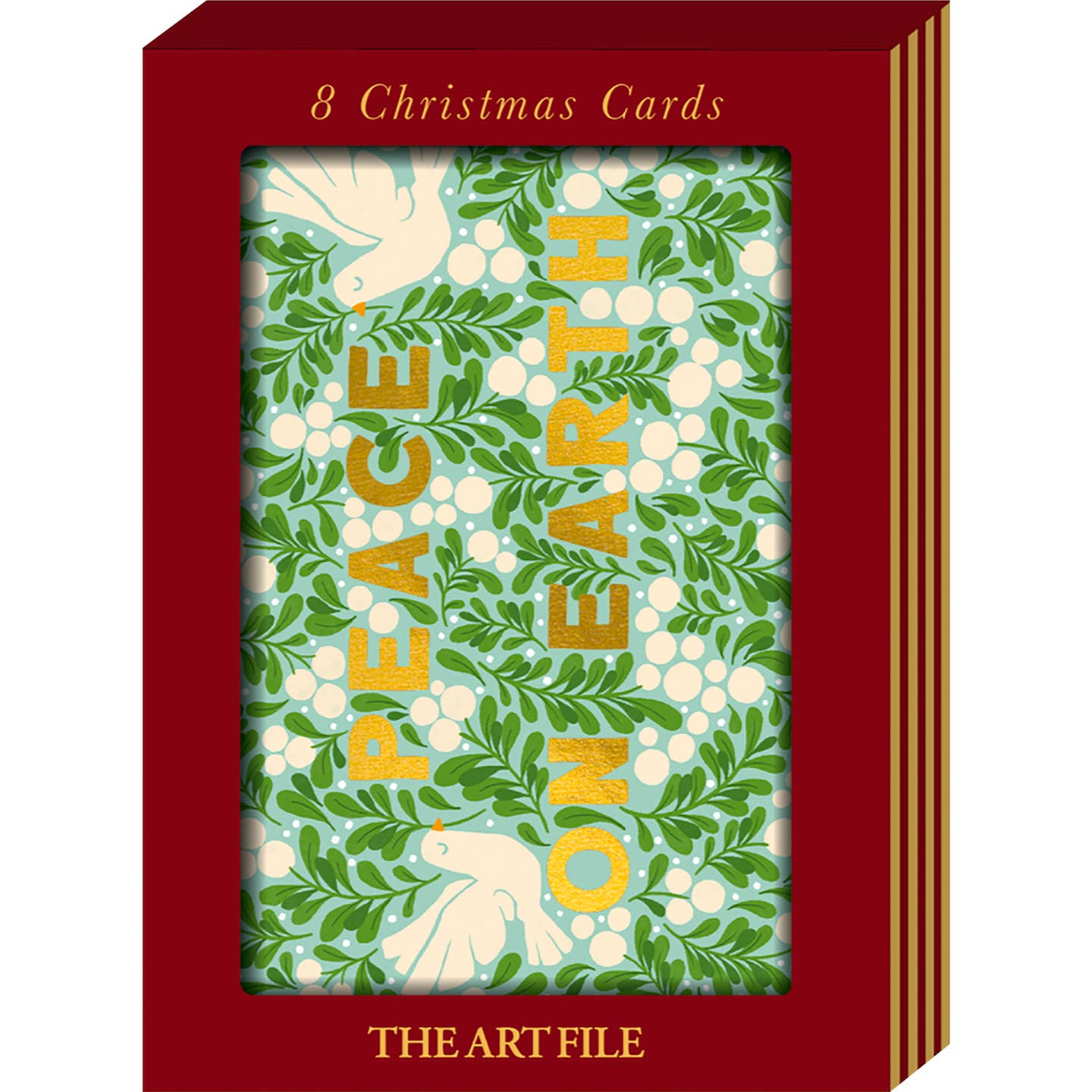 Holiday Boxed Card 8 Peace Doves