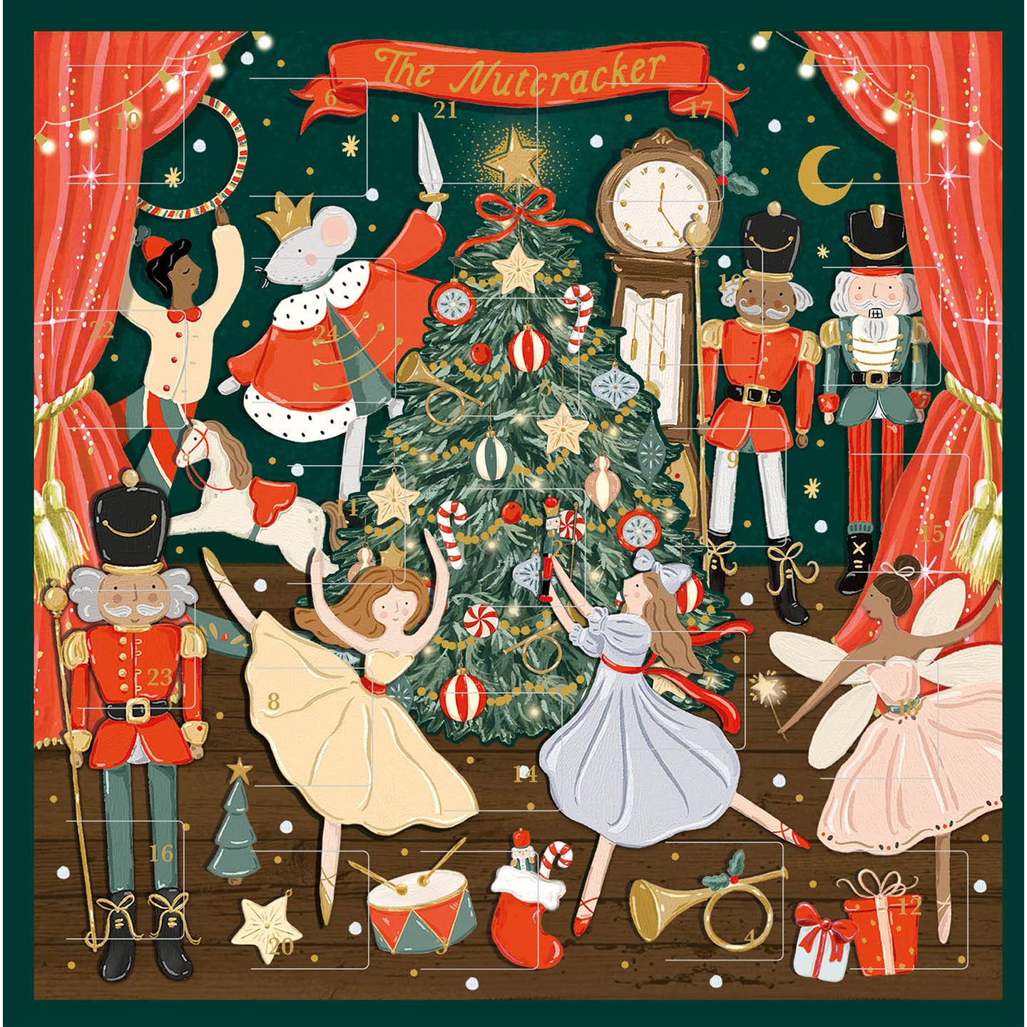Advent Calendar Card Nutcracker Art File