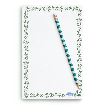 Chirps and Cheers Illustrated Notepad