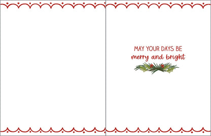 Christmas Card - Holiday Snowman