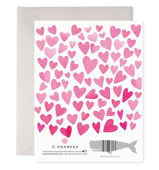 Lots of Hearts Greeting Card