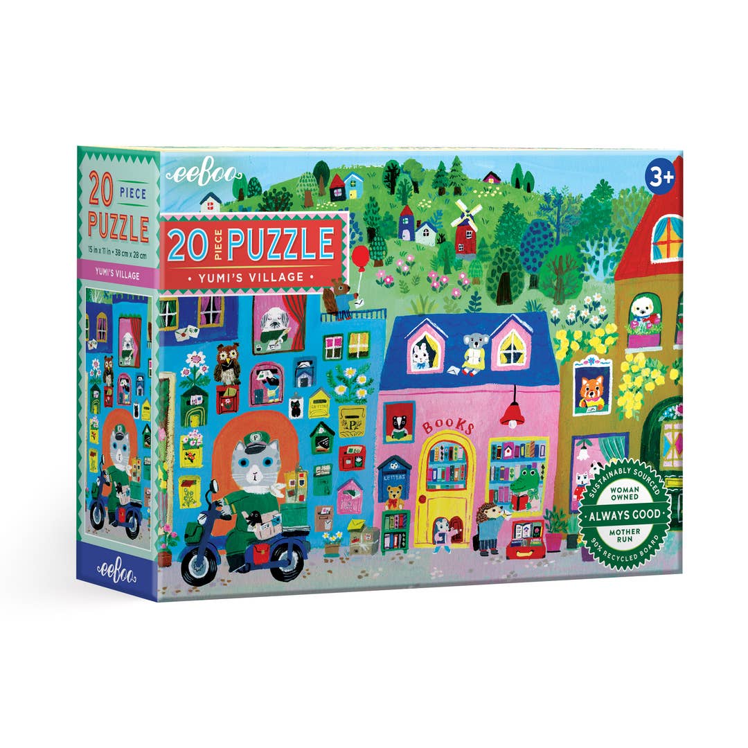 Yumi's Village 20 Piece Puzzle