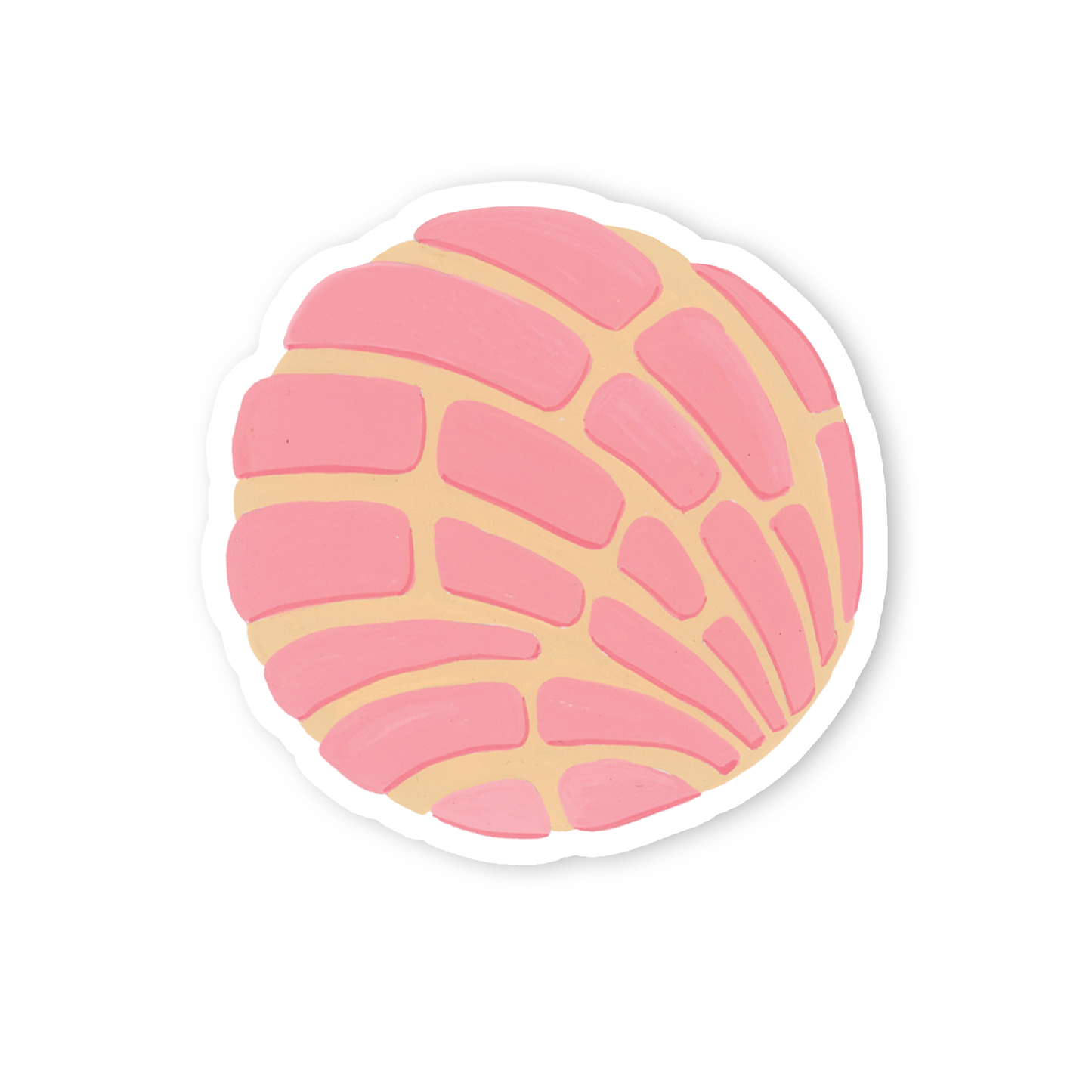 Concha Vinyl Sticker | Mexican Sweet Bread Sticker