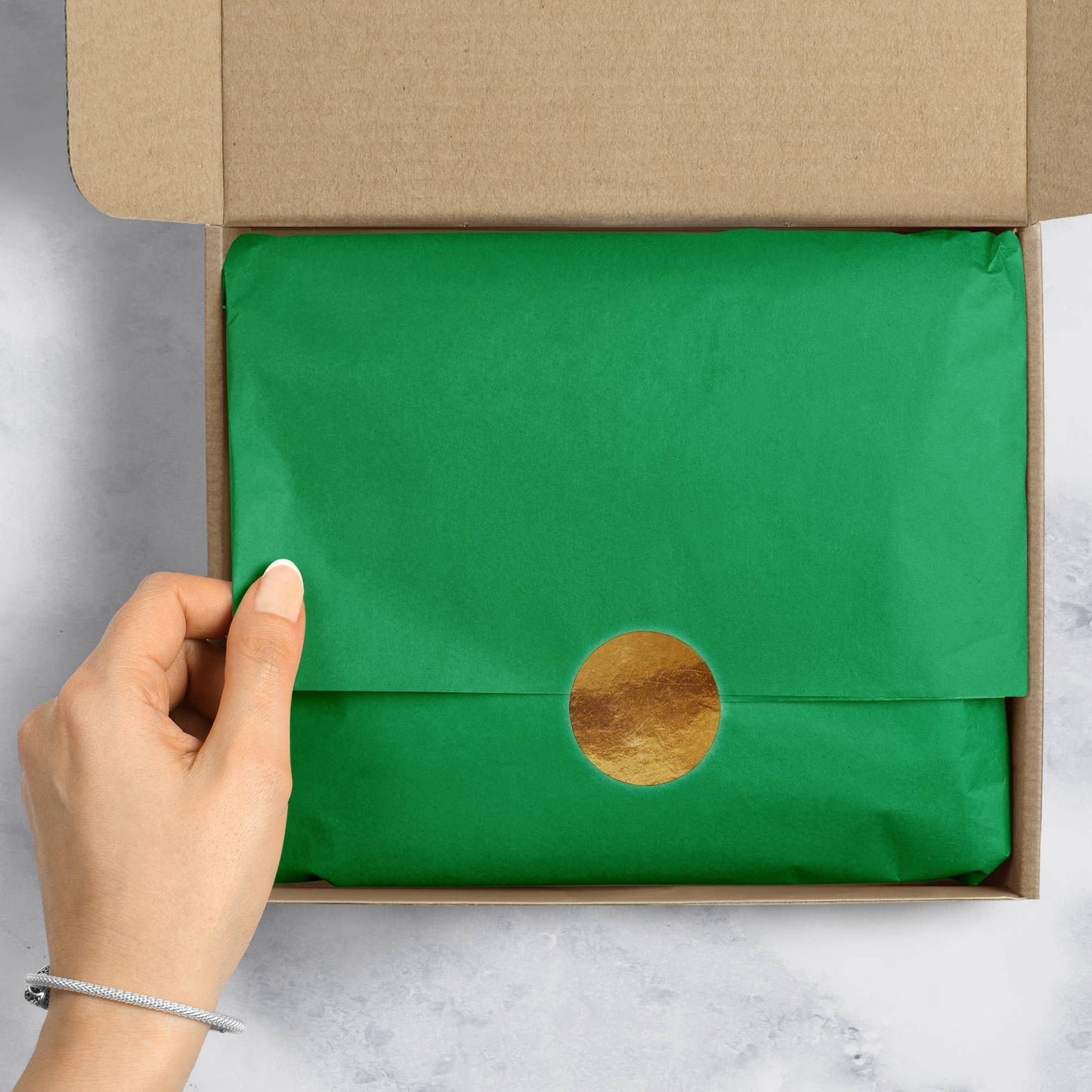 Solid Color Tissue – Green