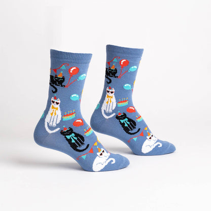 A Purr-fect Day Crew Socks