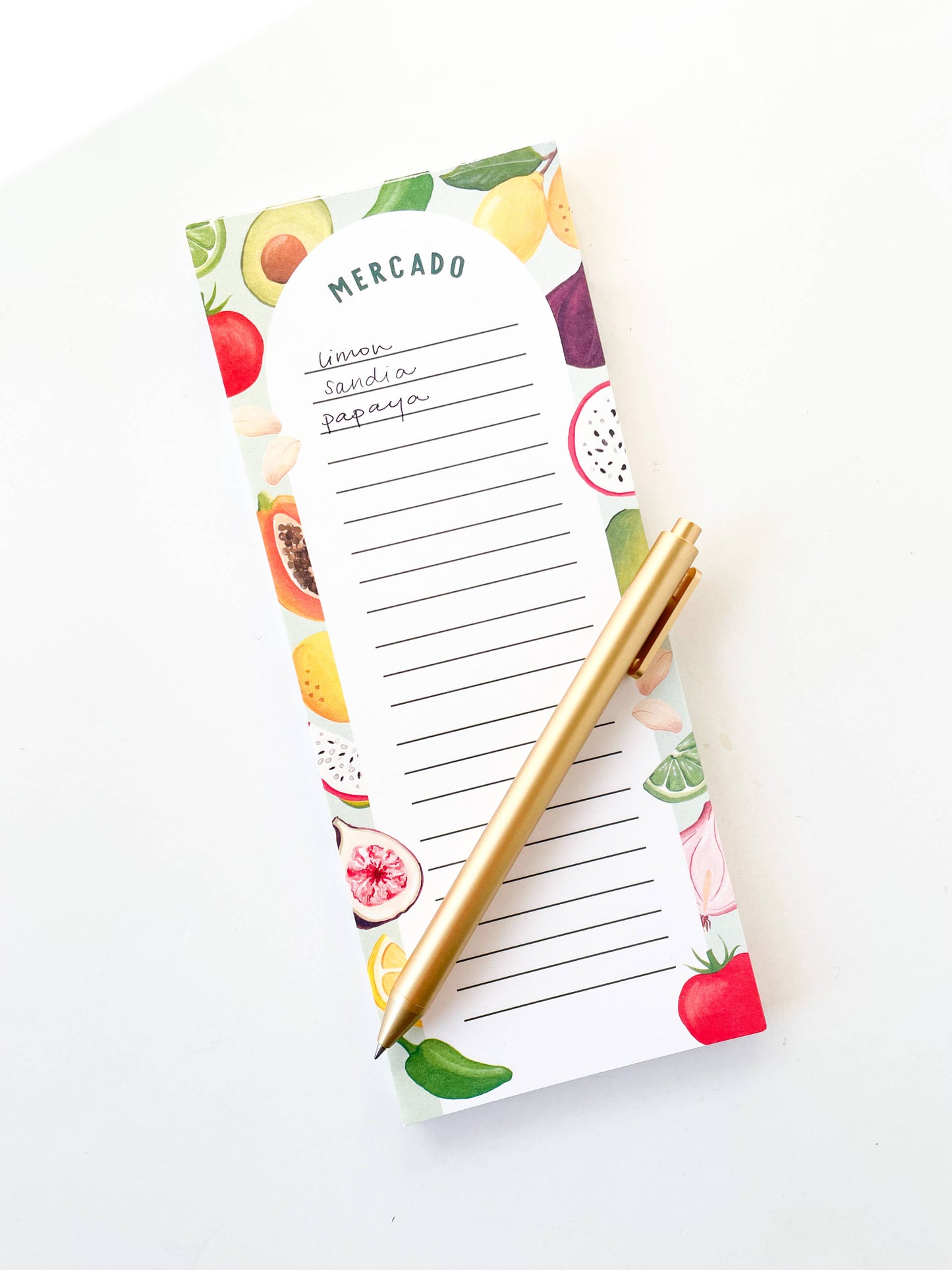 Mercado Grocery List Notepad