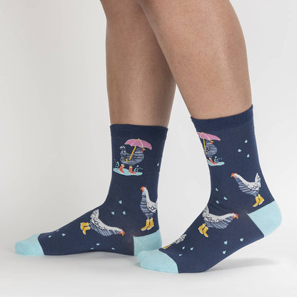 Chicken Little Crew Socks
