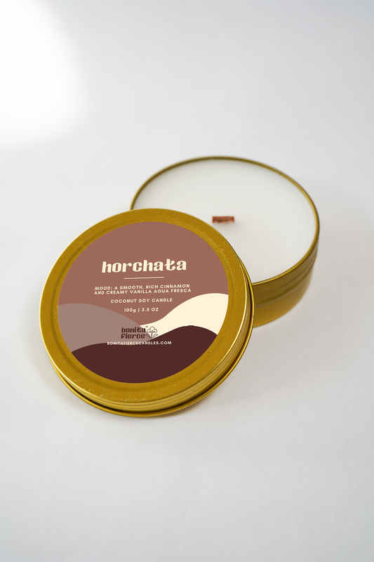 Horchata Candle Tin | Cinnamon, Rice & Vanilla