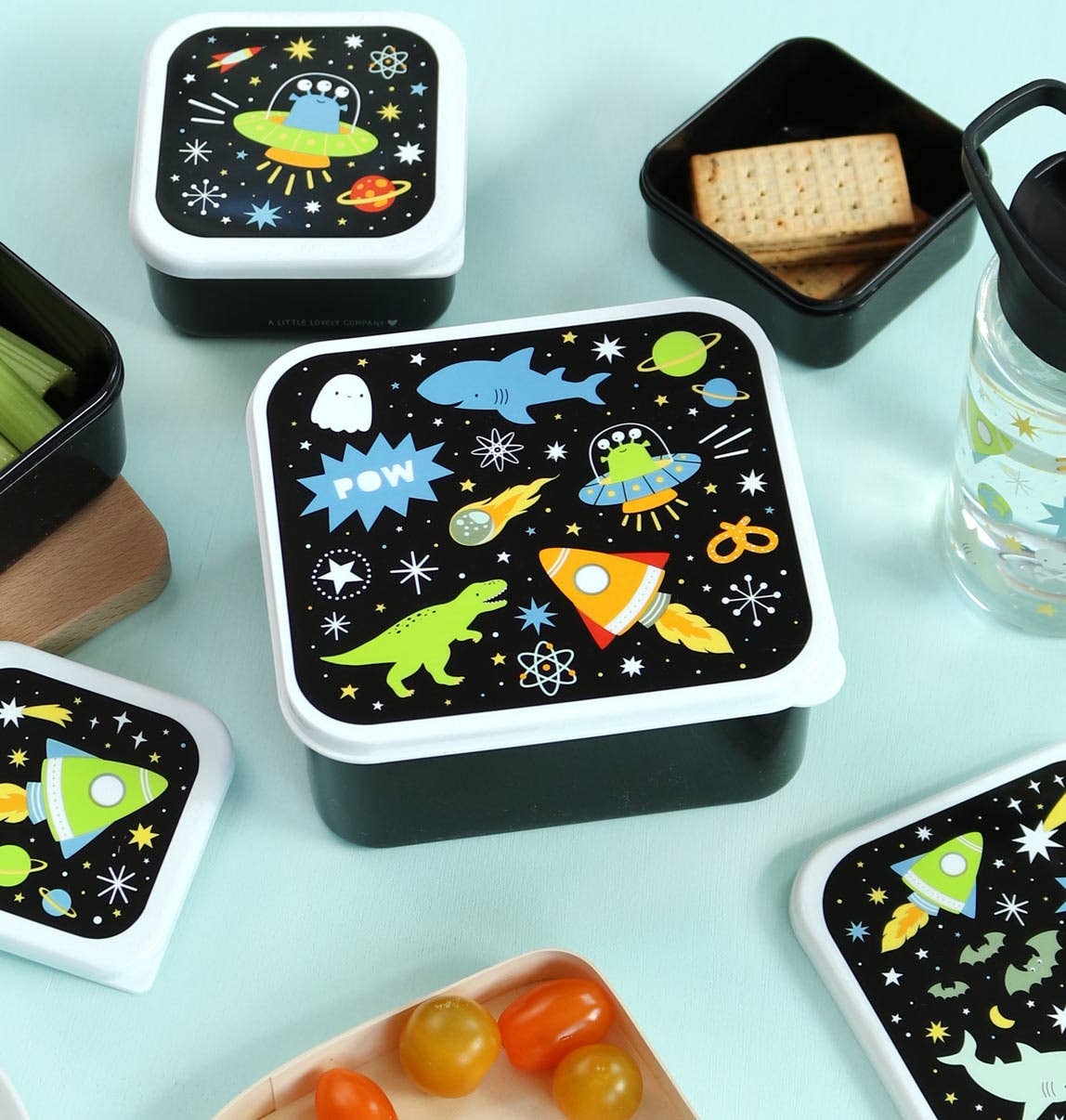 Lunch & snack box set: Galaxy