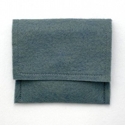 Red Heart - Pocket Mirror with Wool-Felt Pouch