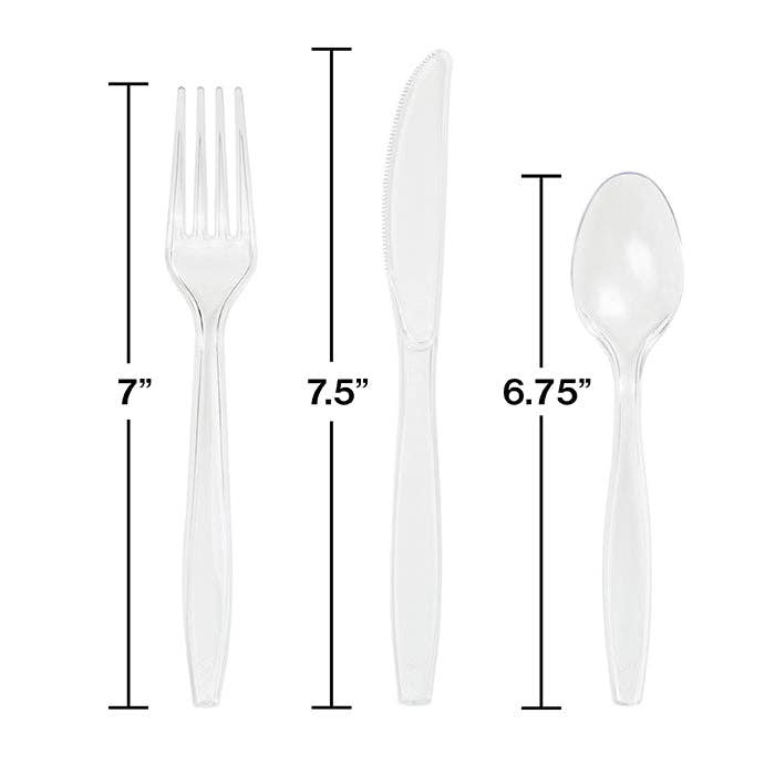 Assorted Plastic Cutlery