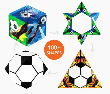 Shashibo Soccer - Magnetic Puzzle Cube STEAM MESH - NEW