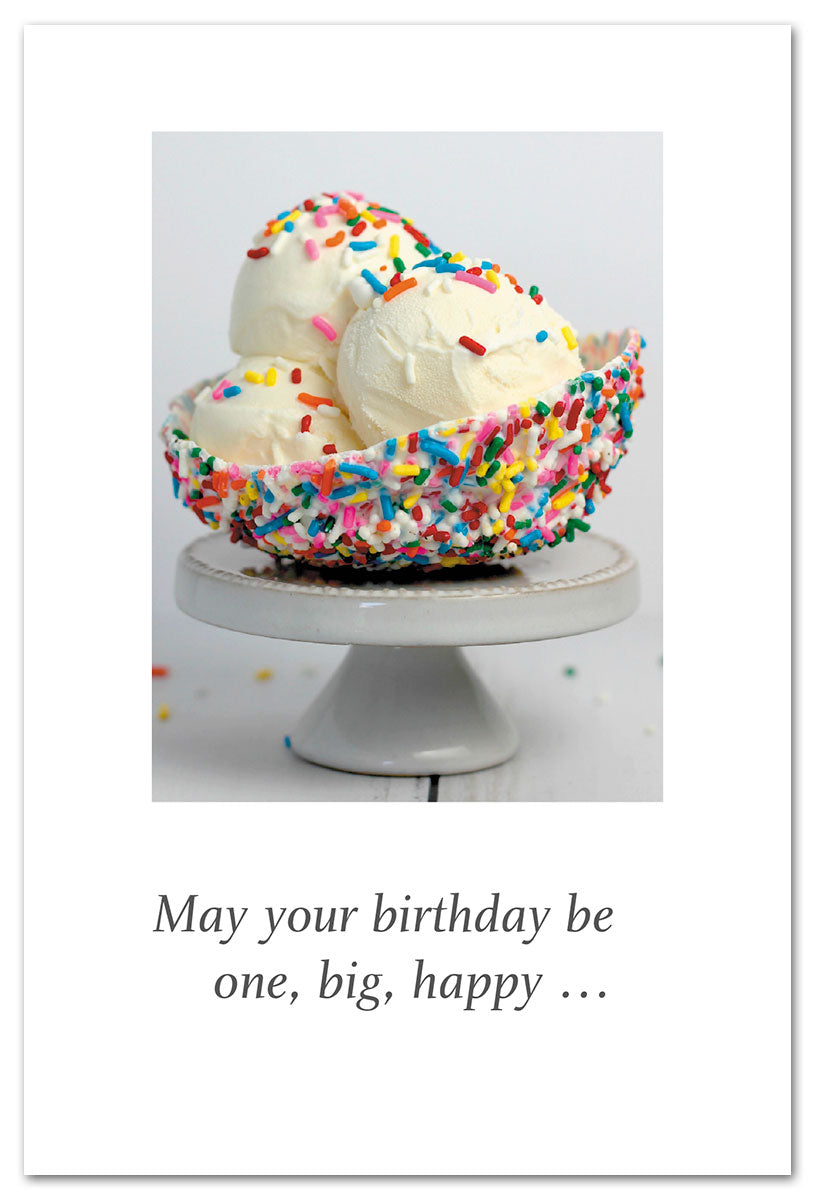 Sprinkly Ice Cream card