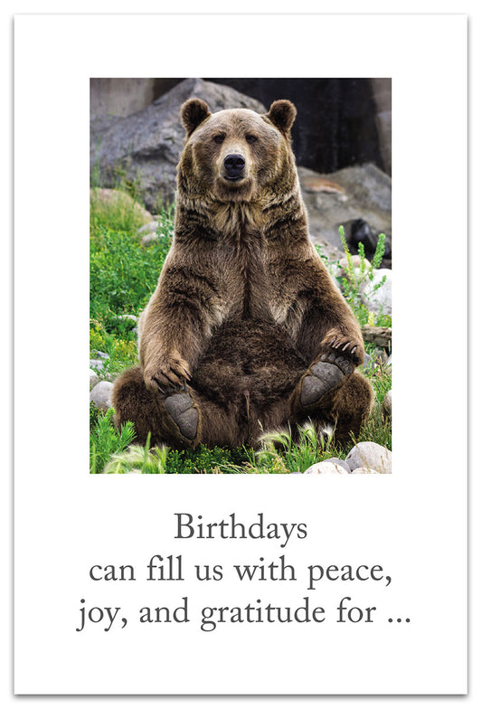 Grizzly Bear card