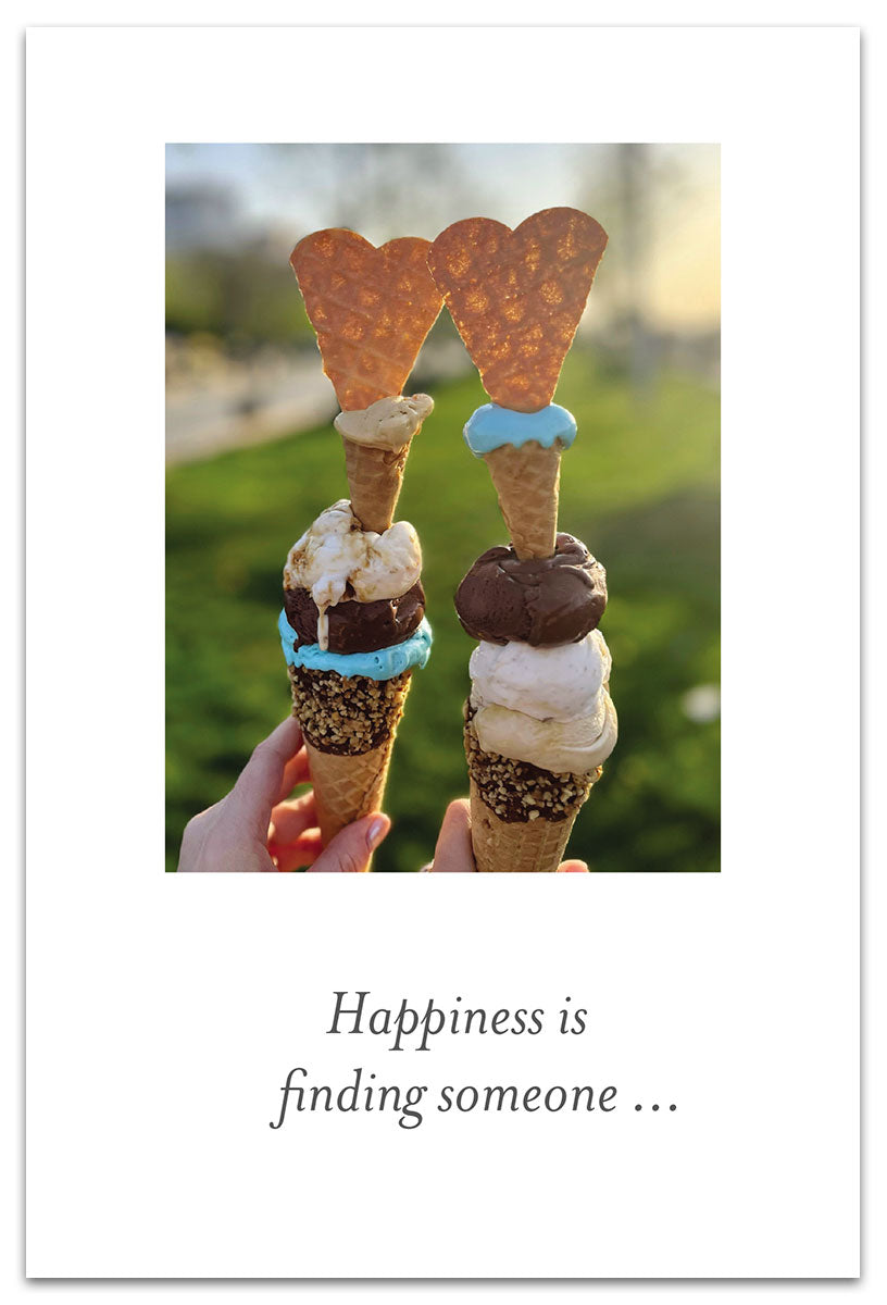 Ice Cream Couple card