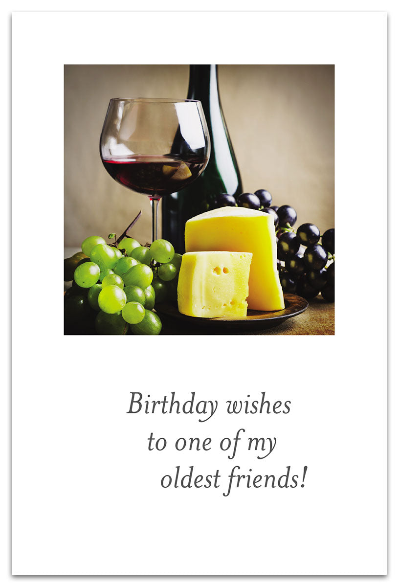 Wine & Cheese card
