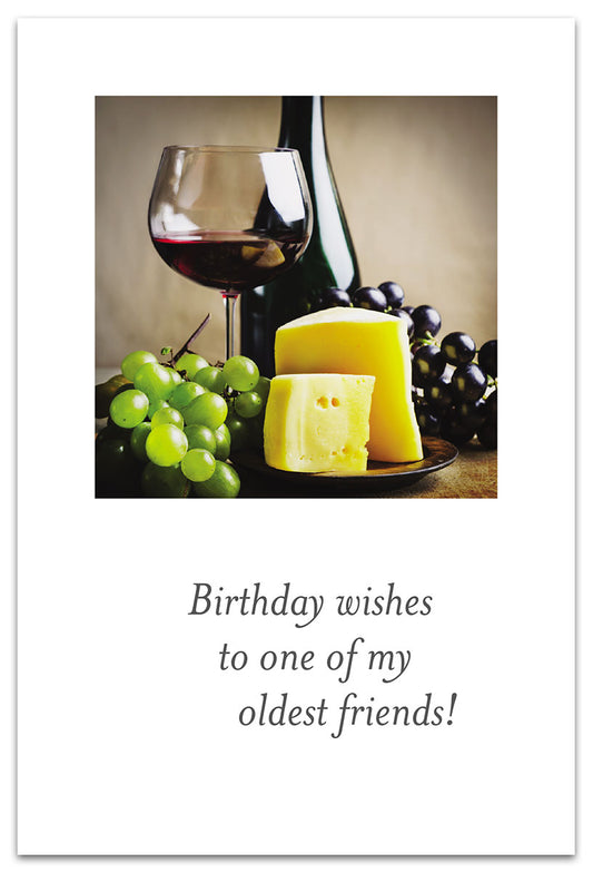 Wine & Cheese card