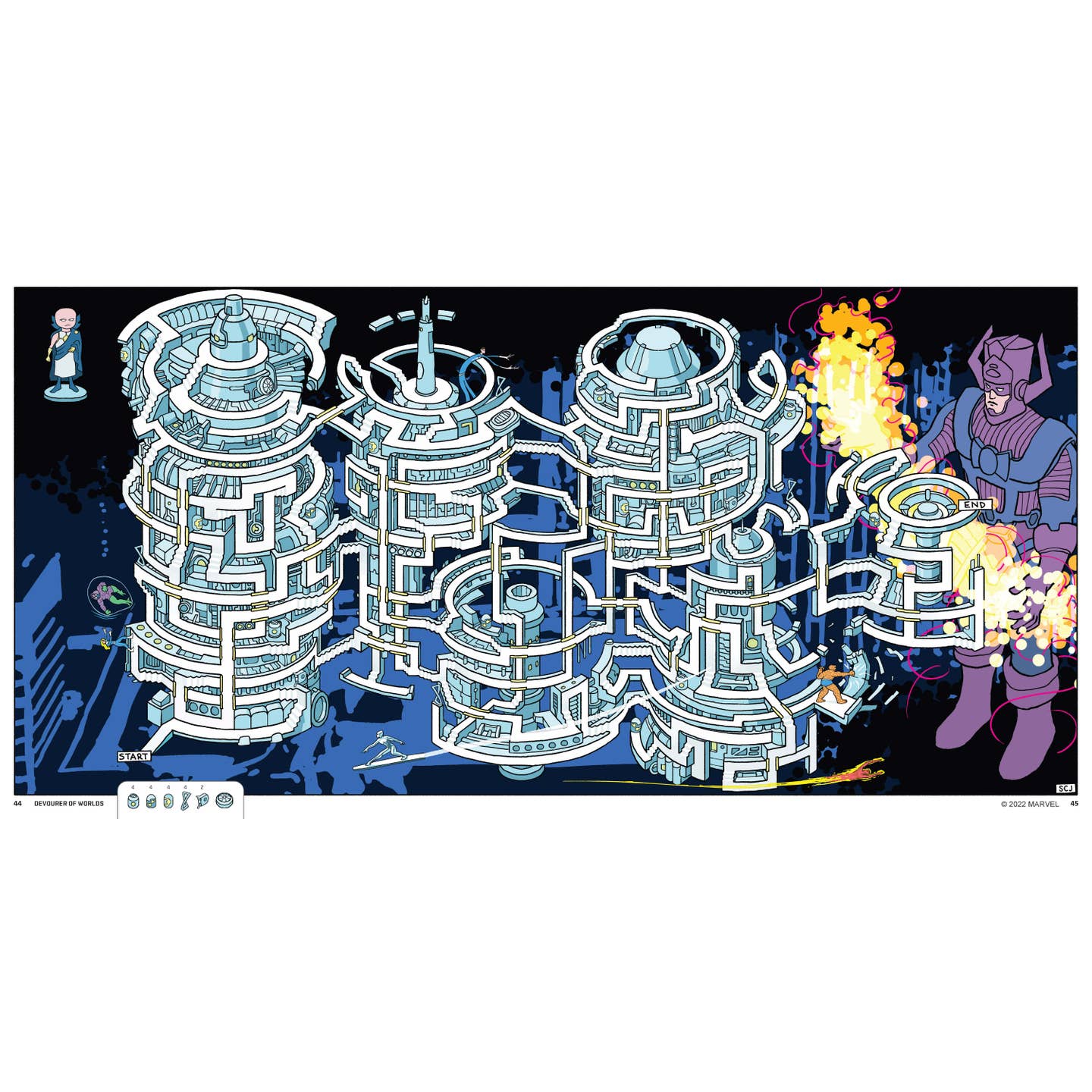 Marvel Mazes