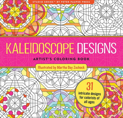 Kaleidoscope Designs Artist's Coloring Book