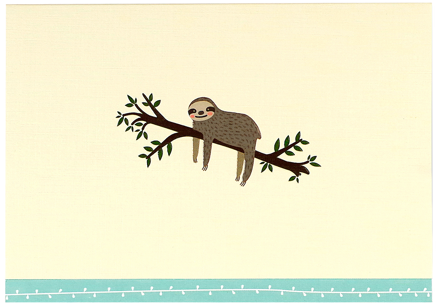 Sloth Note Cards